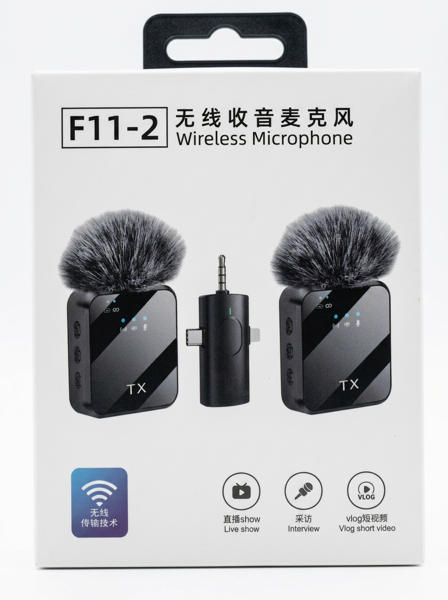 F11-2 Dual Wireless Microphone