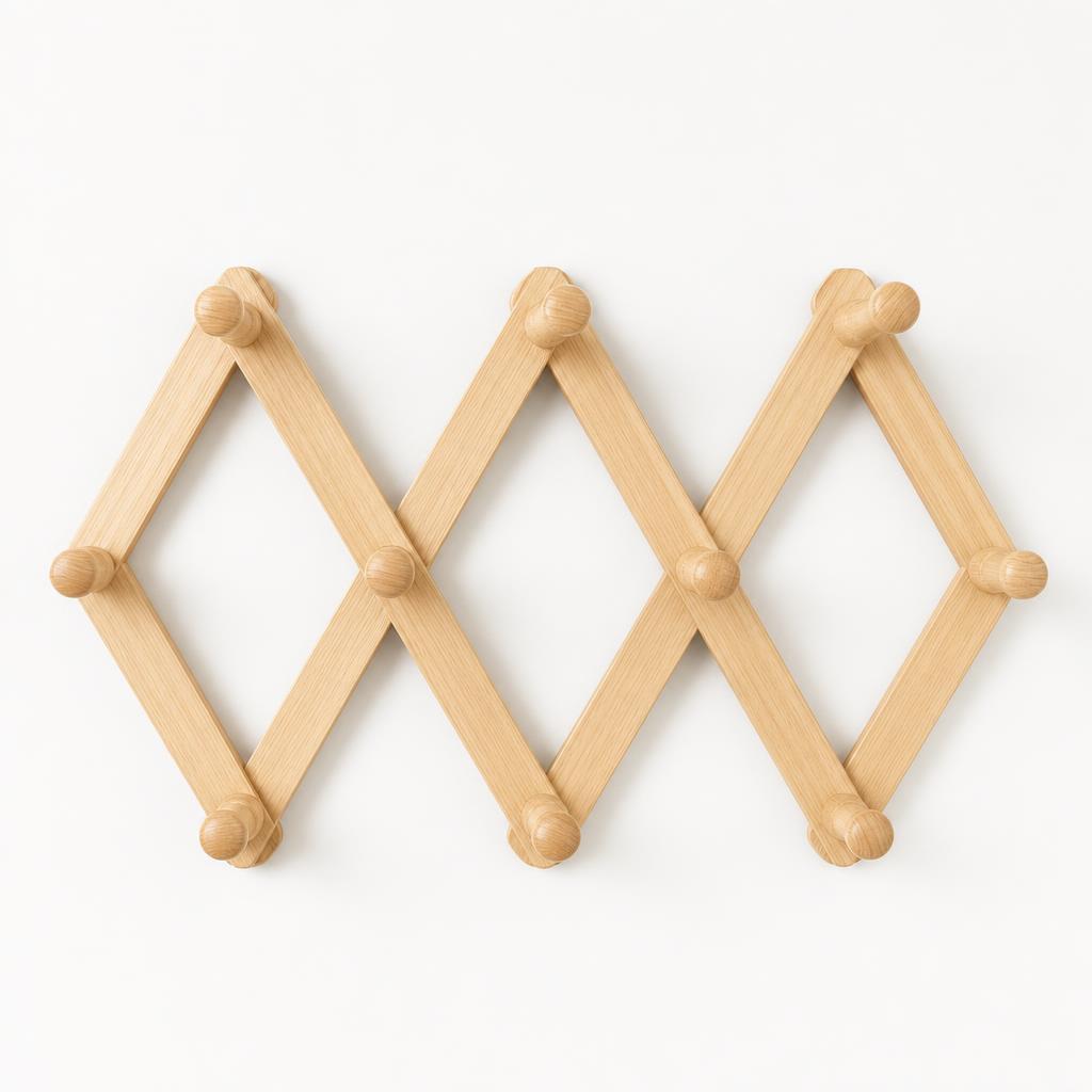 Expandable Wooden Wall Hanger